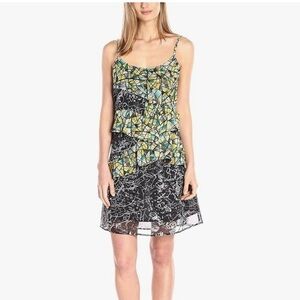 Desigual Women's Woven Dress with Spaghetti Straps NWT